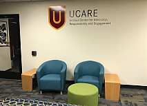 UCARE in the Lower Level of Myrin Library.