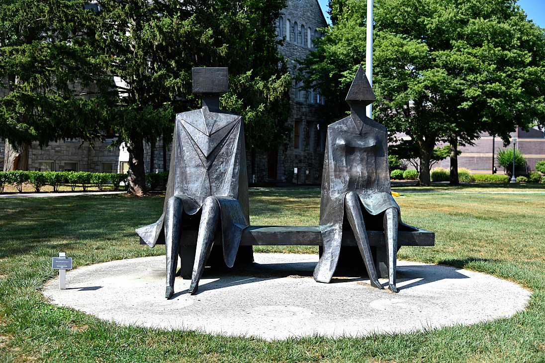 Seated Couple