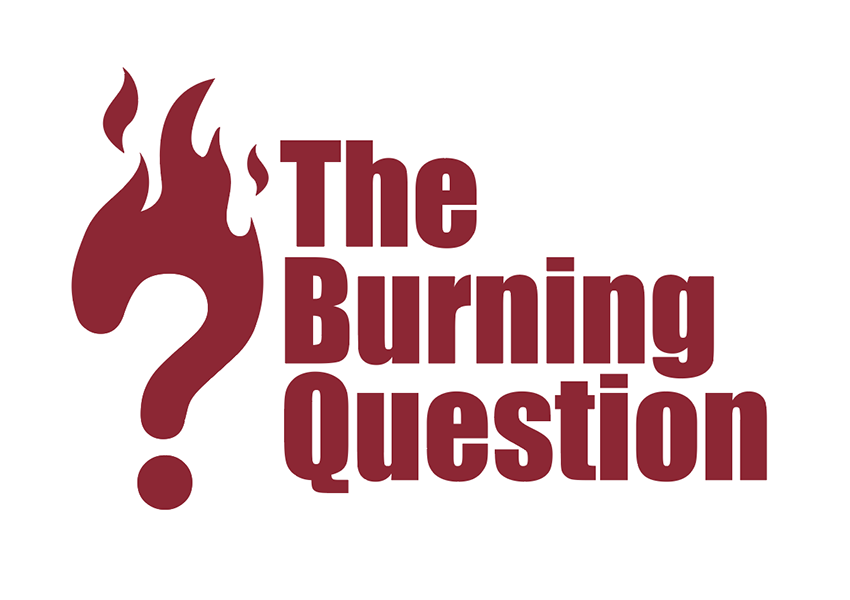 Burning Question Square Graphic