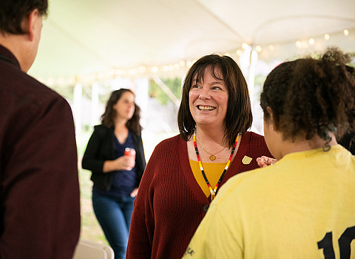 Robyn E. Hannigan, Ph.D., was officially installed as the 19th president of Ursinus College on Fr...