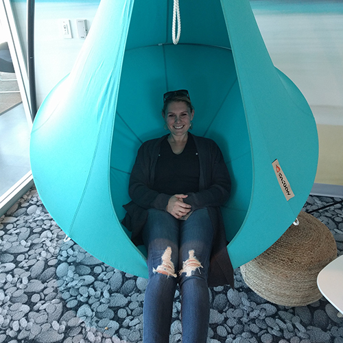 Rebecca Kamm Miller in bod at Google