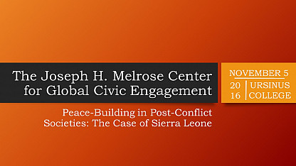 Melrose Center Conference