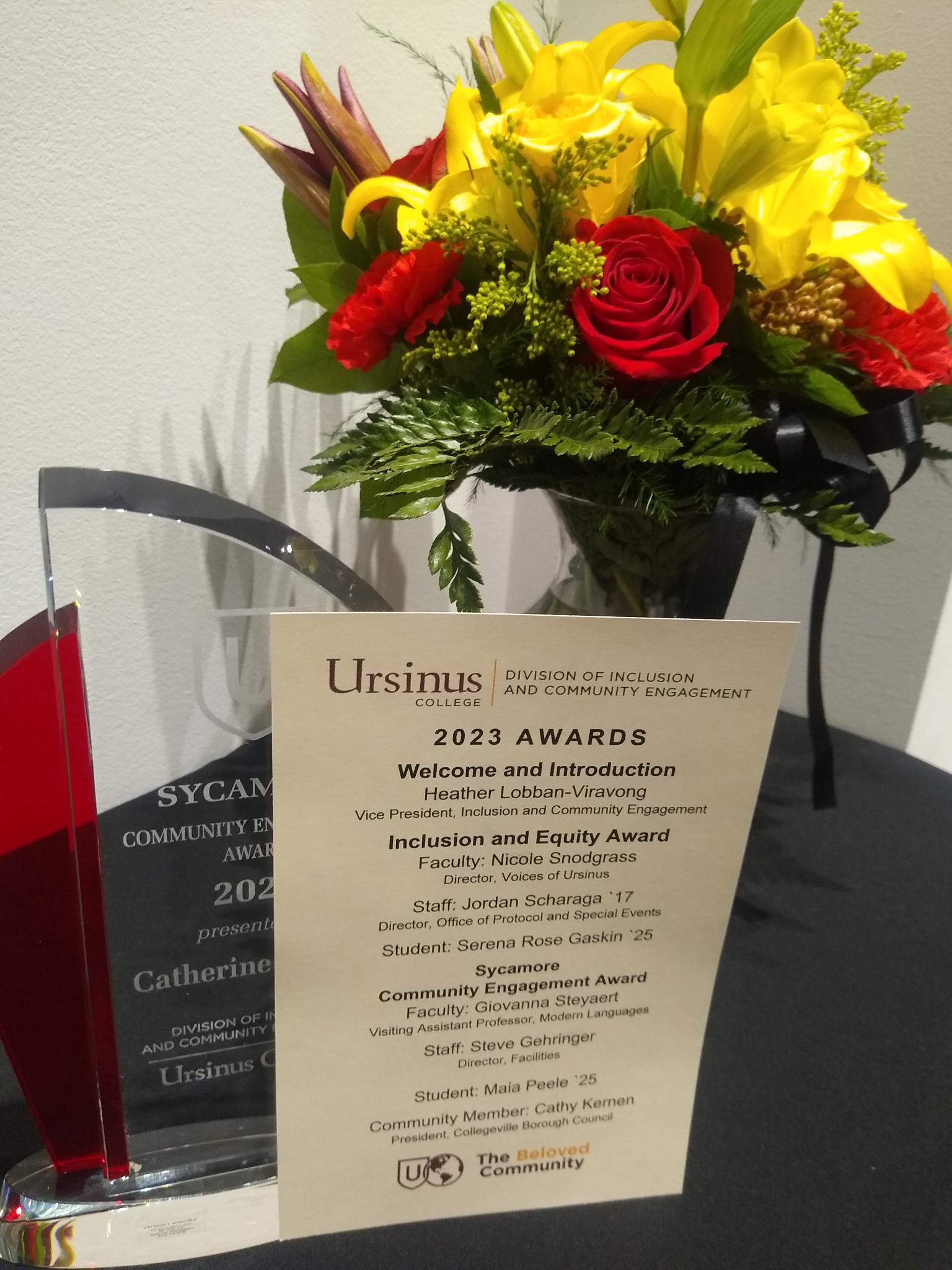 The 2023 DICE Awards were presented on Wednesday, March 15, in the Berman Museum.