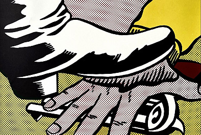 Roy Lichtenstein (American, 1923-1997). Foot and Hand, 1964 Color offset lithograph, ed. 23/300. Gift of Anne d'Harnoncourt and Joseph Ri...