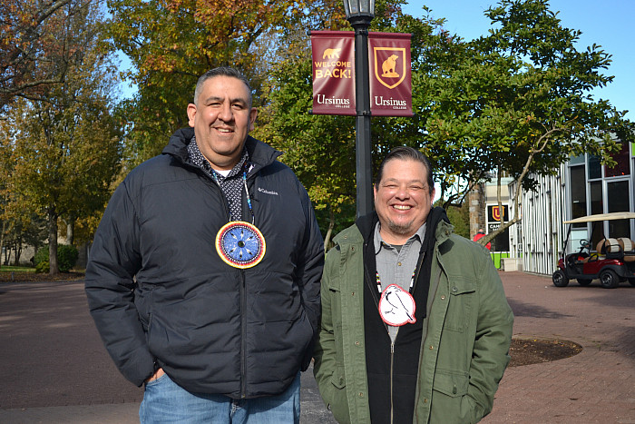 Chief Brad KillsCrow and Assistant Chief Jeremy Johnson