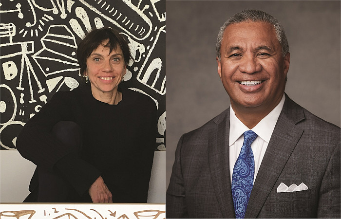 Katie Merz and Vai Sikahema will address the Ursinus Class of 2022 during commencement and baccalaureate, respectively.