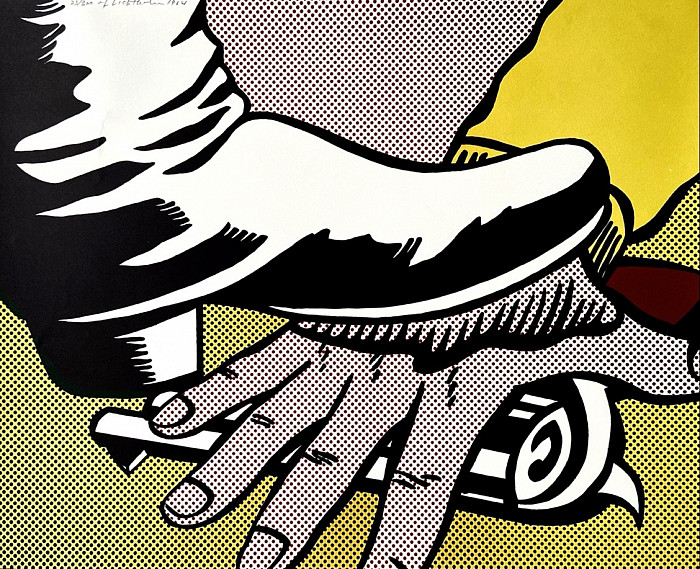 Roy Lichtenstein (American, 1923-1997). Foot and Hand, 1964 Color offset lithograph, ed. 23/300. Gift of Anne d'Harnoncourt and Joseph Ri...