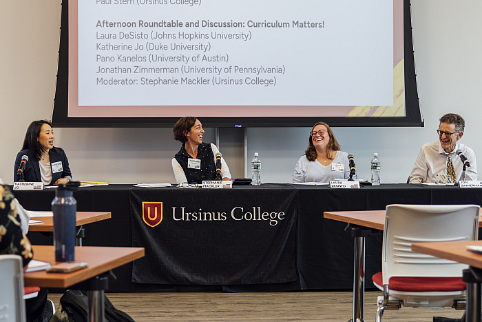 The Colloquium for Liberal Education included a roundtable discussion in the Schellhase Commons. The panel included educators from higher...