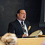 Cultural Education Director Jeremy Johnson at the 2nd Annual Lenape Symposium on August 6, 2024