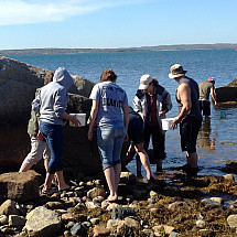 Students at the Woods Hole Research Center, Massachusetts