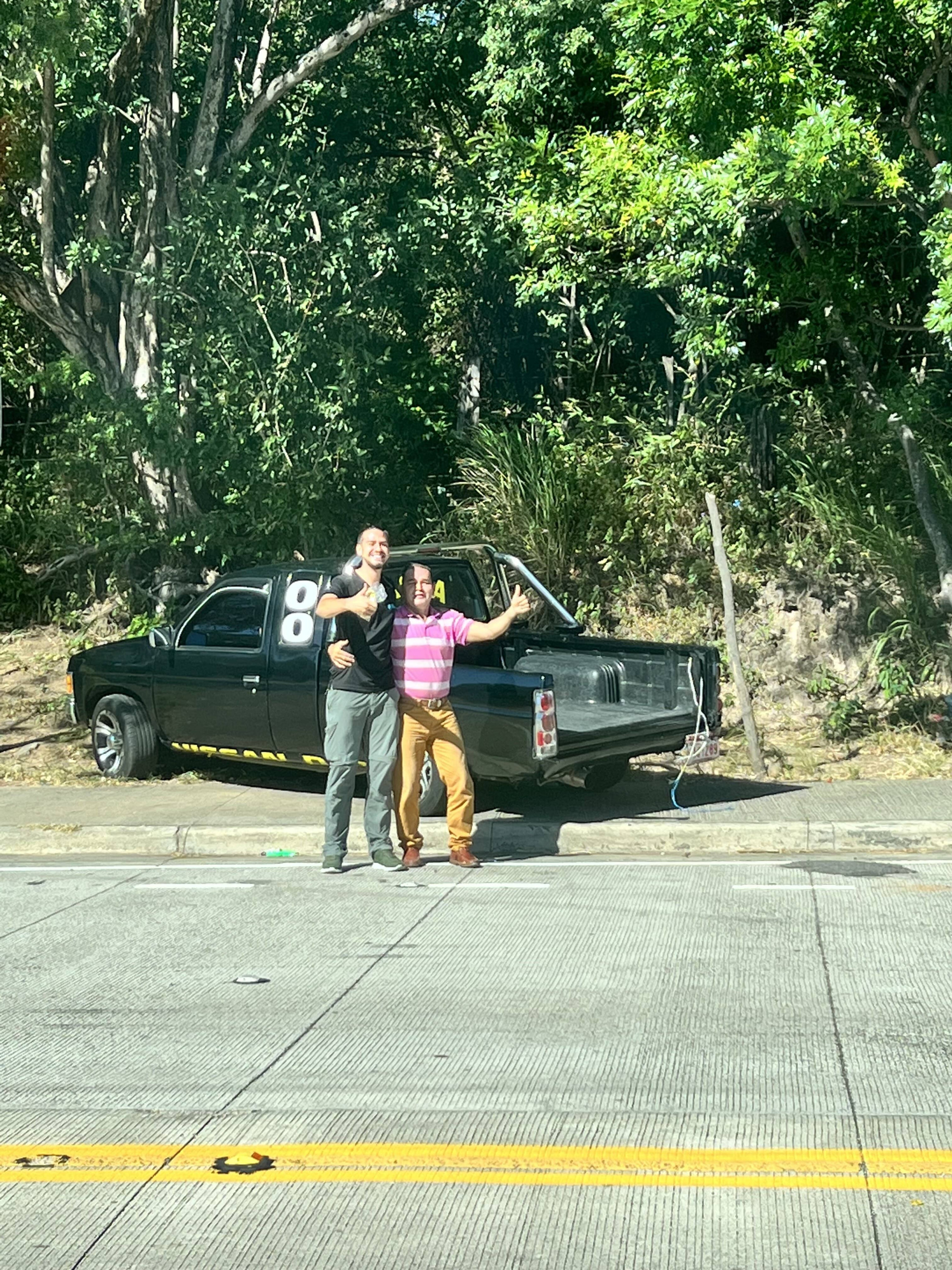 Marvin buying traditional snacks