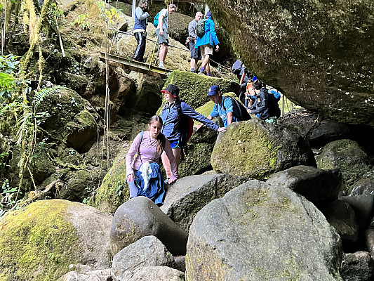 Gallery 9: Scaling-rocks-to-the-falls