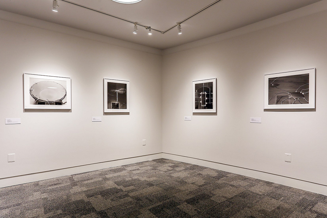 Installation view of Zap and Flow