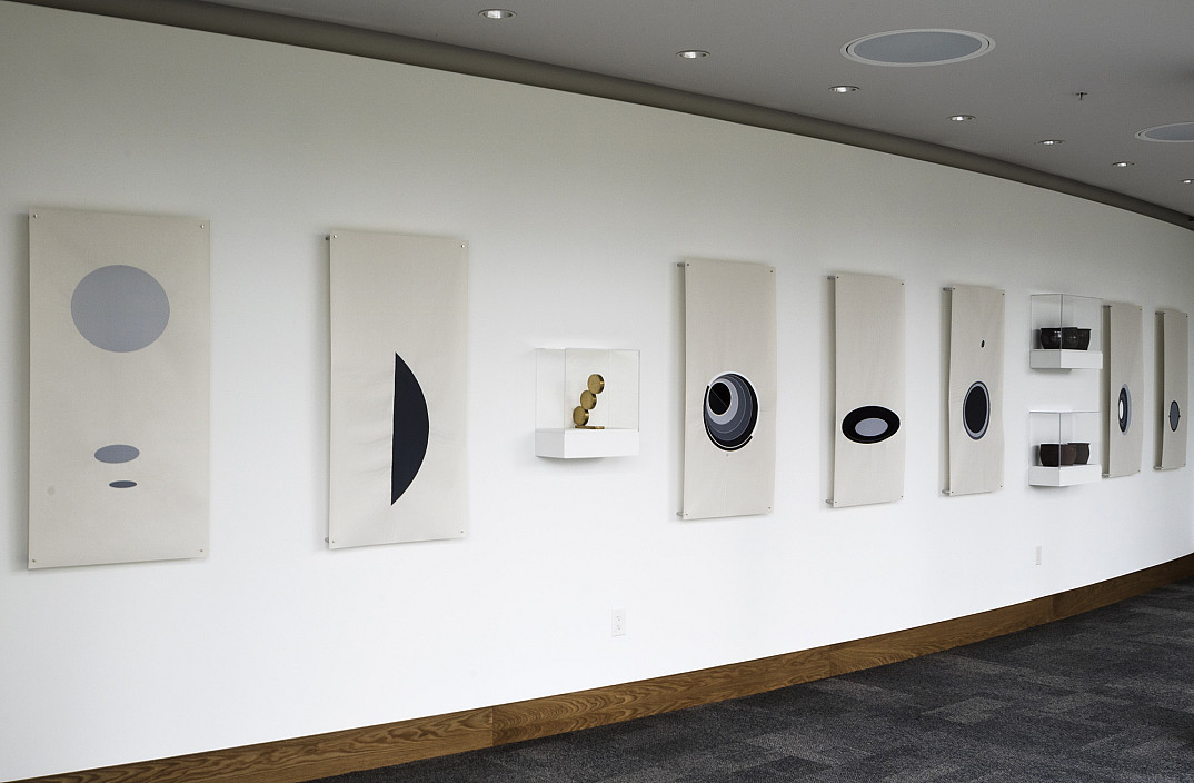 Jan Tichy: Gnomonics Installation view