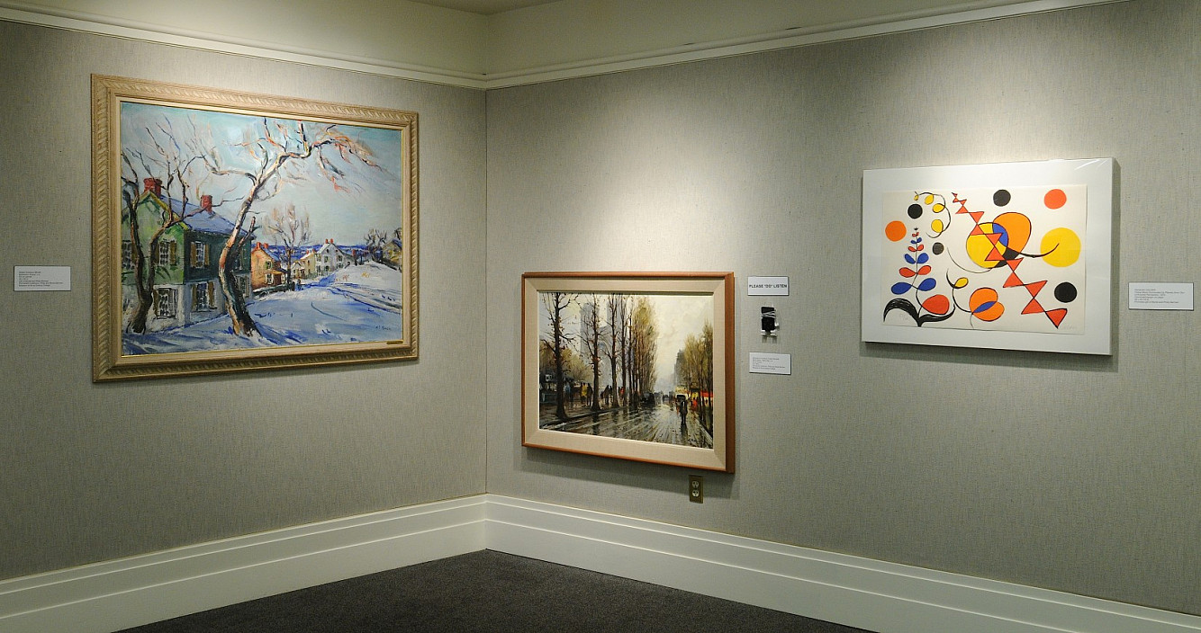 Installation view of Access-Ability: Deconstructing and Reconstructing Art for Access.