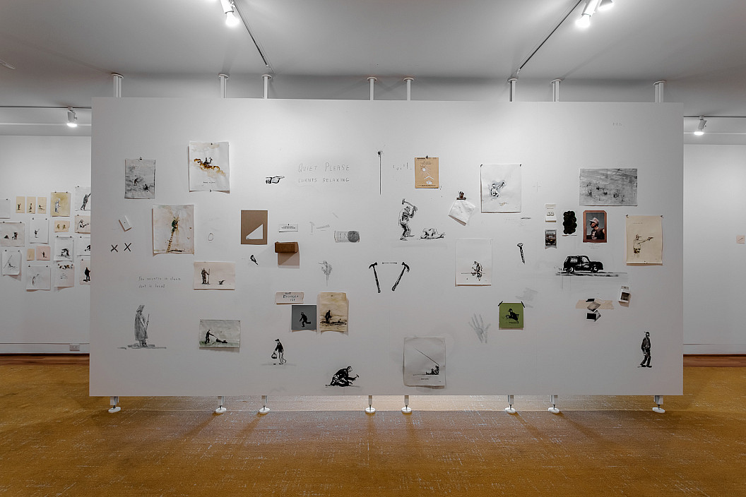 Installation view of The Tool-bag Years