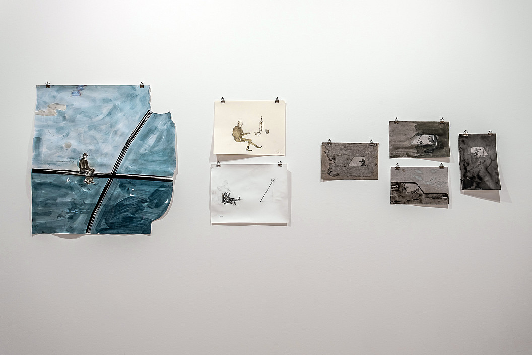 Installation view of The Tool-bag Years