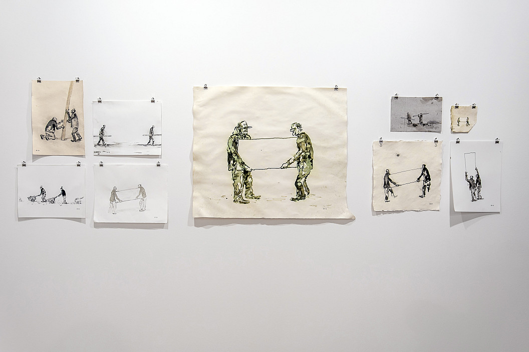 Installation view of The Tool-bag Years