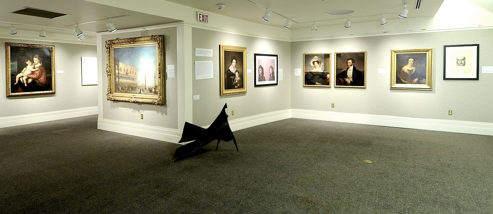 Installation view of Holding the Eyes and Soul: Object and Viewer in 2012.