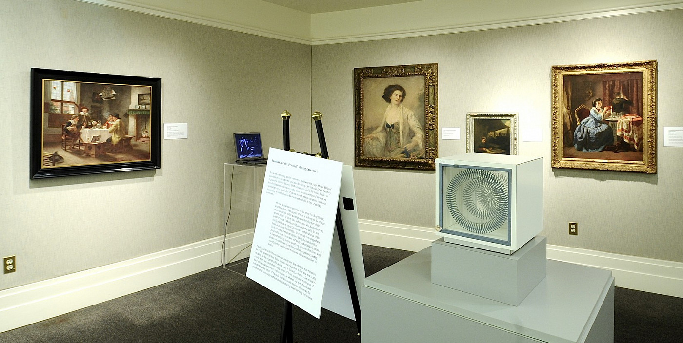 Installation view of Holding the Eyes and Soul: Object and Viewer in 2012.