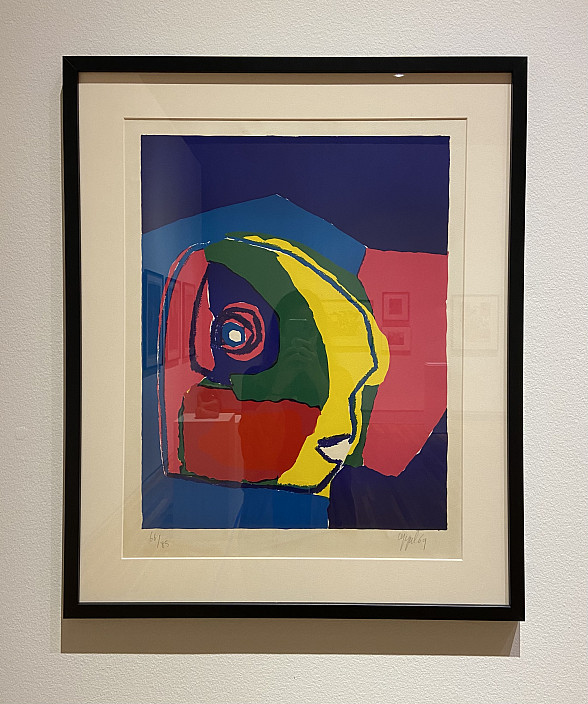 Karel Appel, Head in Space, n.d.