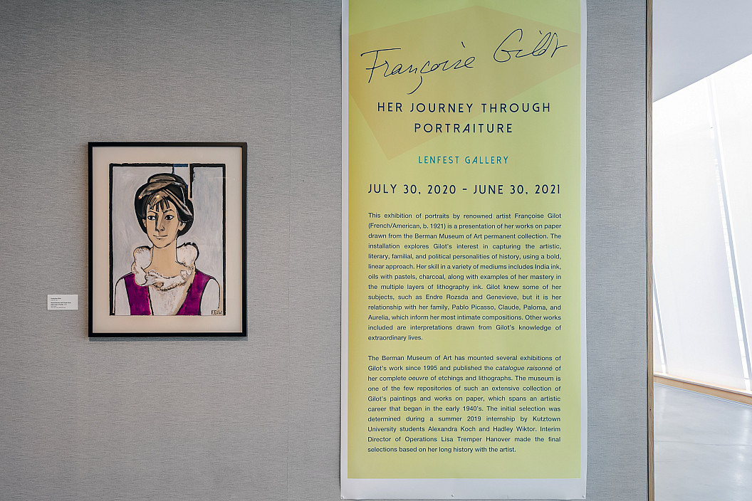 Françoise Gilot: Her Journey through Portraiture installation view