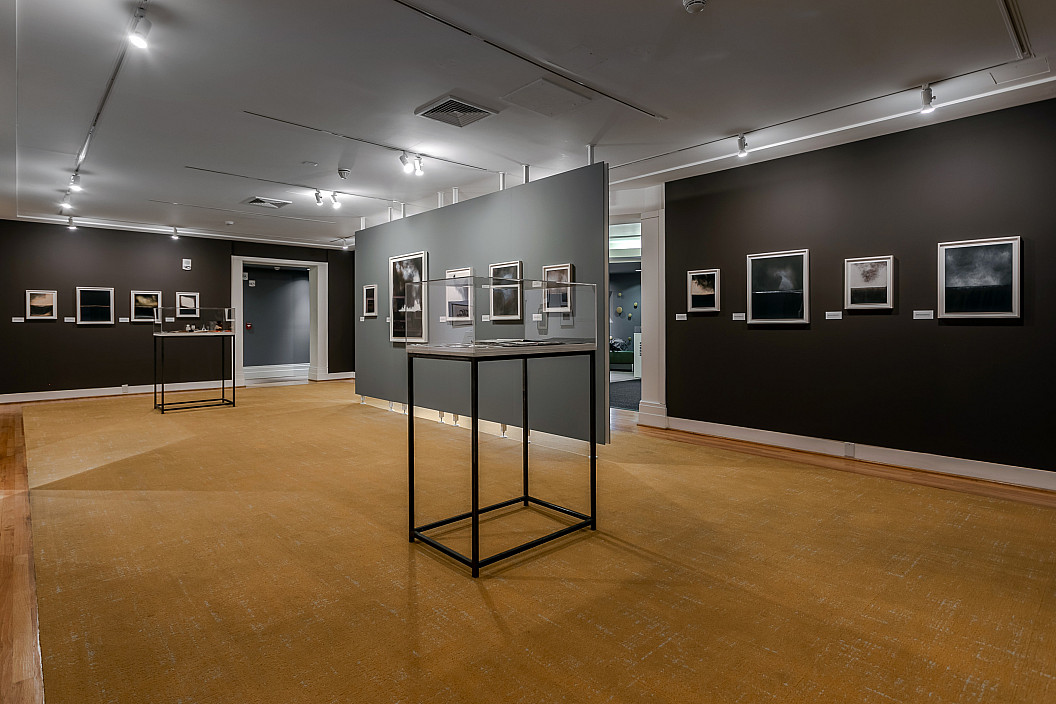 Installation view of Chuck Kelton: Folds