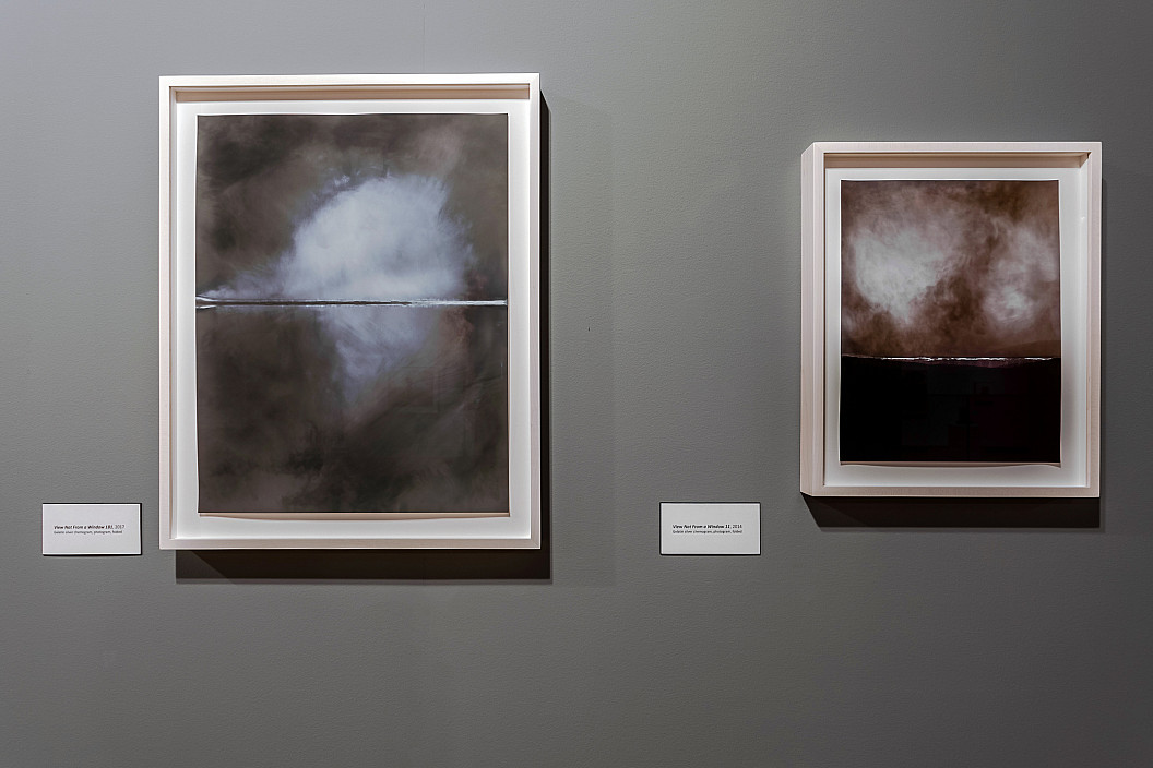 Installation view of Chuck Kelton: Folds