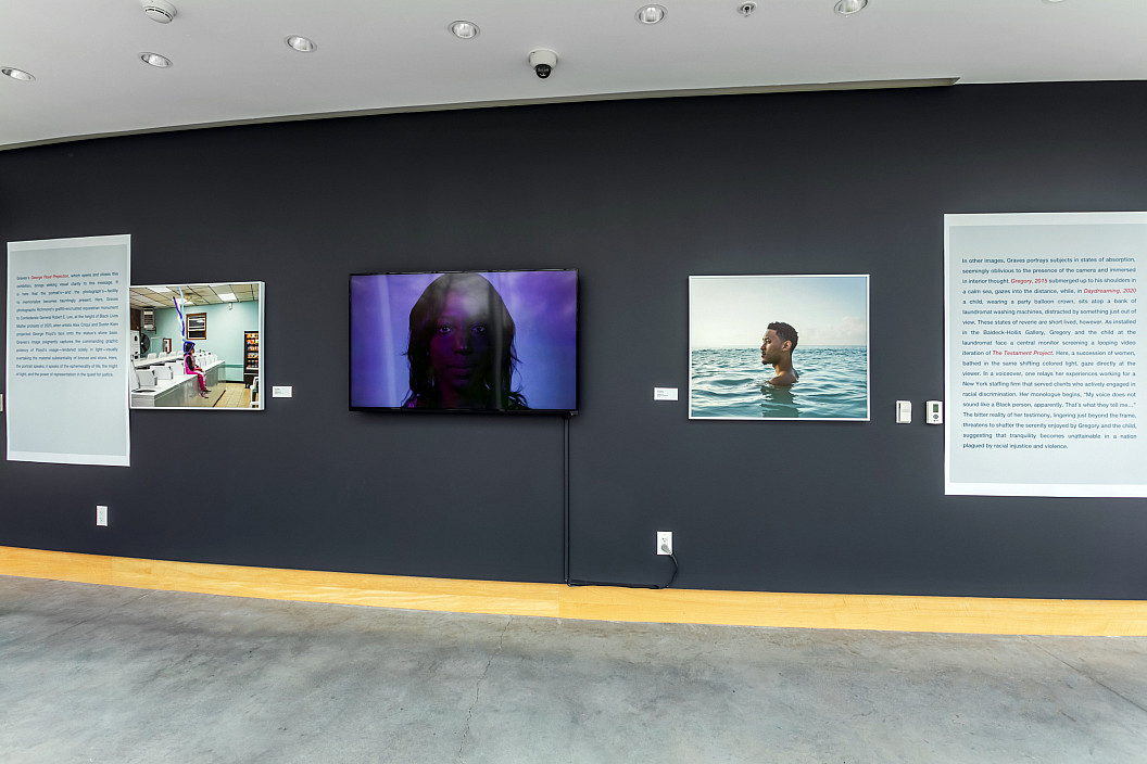 Kris Graves Testaments exhibition installation view