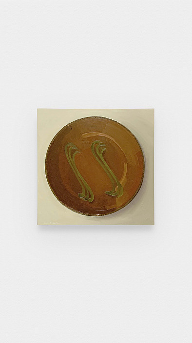 Carrie Mae Smith, Red-Ware Plate 3, 2021.