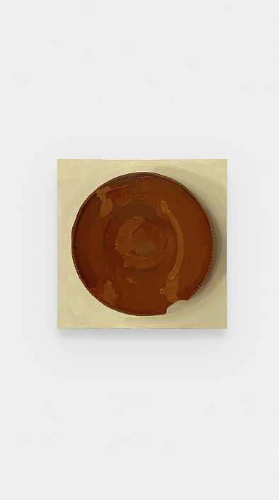 Carrie Mae Smith, Red-Ware Plate 6, 2021.