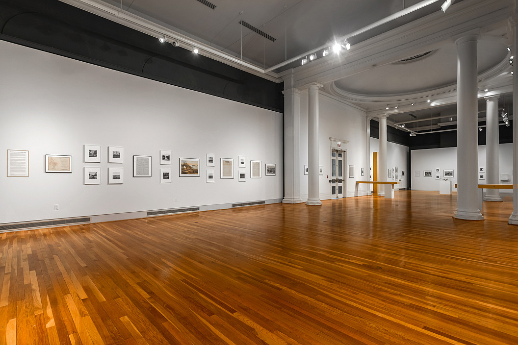 Installation view of A Stirring Song Sung Heroic: African Americans from Slavery to Freedom, 1619 to 1865