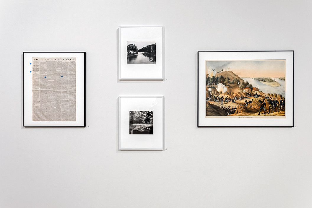 Installation view of A Stirring Song Sung Heroic: African Americans from Slavery to Freedom, 1619 to 1865