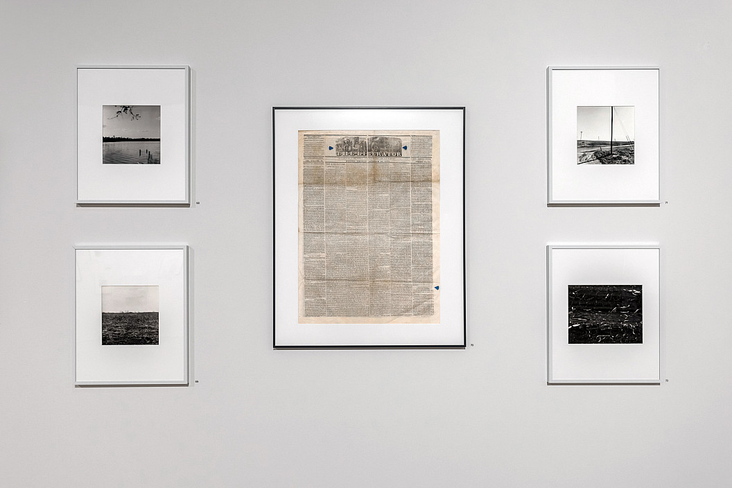 Installation view of A Stirring Song Sung Heroic: African Americans from Slavery to Freedom, 1619 to 1865