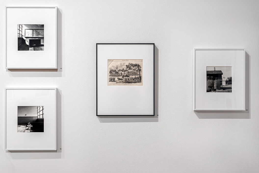 Installation view of A Stirring Song Sung Heroic: African Americans from Slavery to Freedom, 1619 to 1865