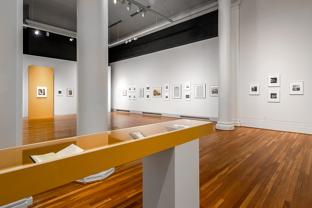 Installation view of A Stirring Song Sung Heroic: African Americans from Slavery to Freedom, 1619 to 1865