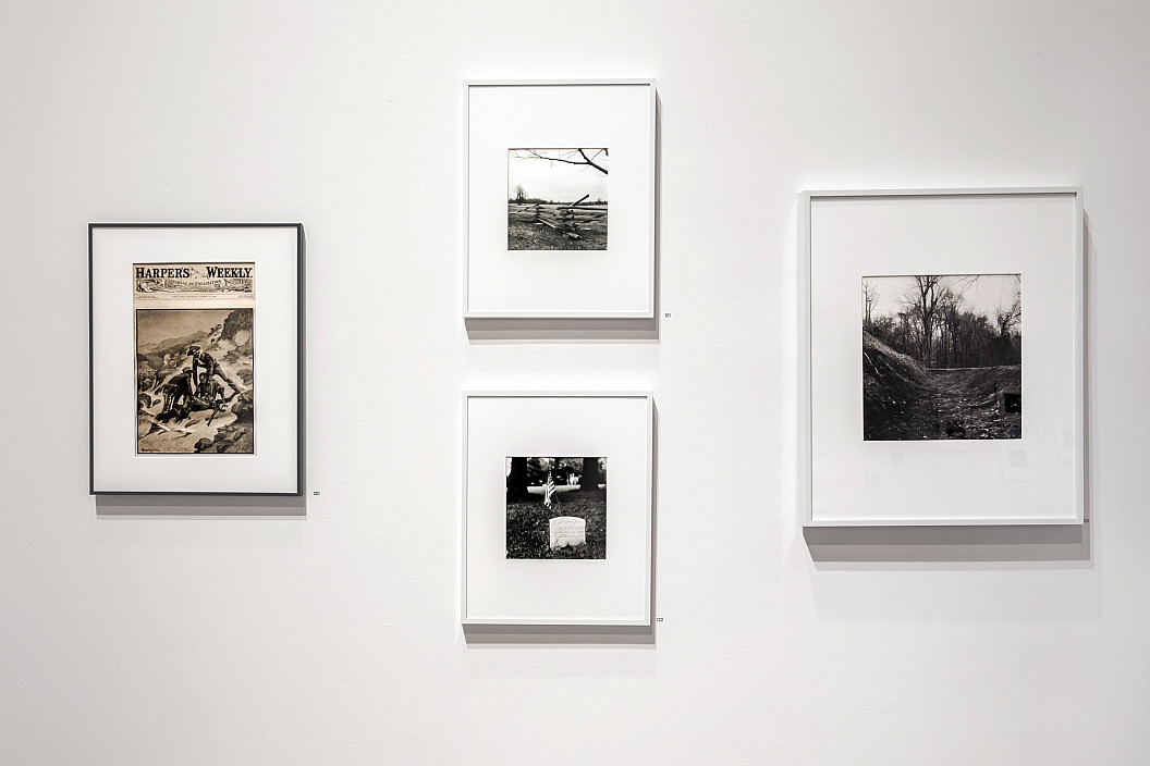 Installation view of A Stirring Song Sung Heroic: African Americans from Slavery to Freedom, 1619 to 1865