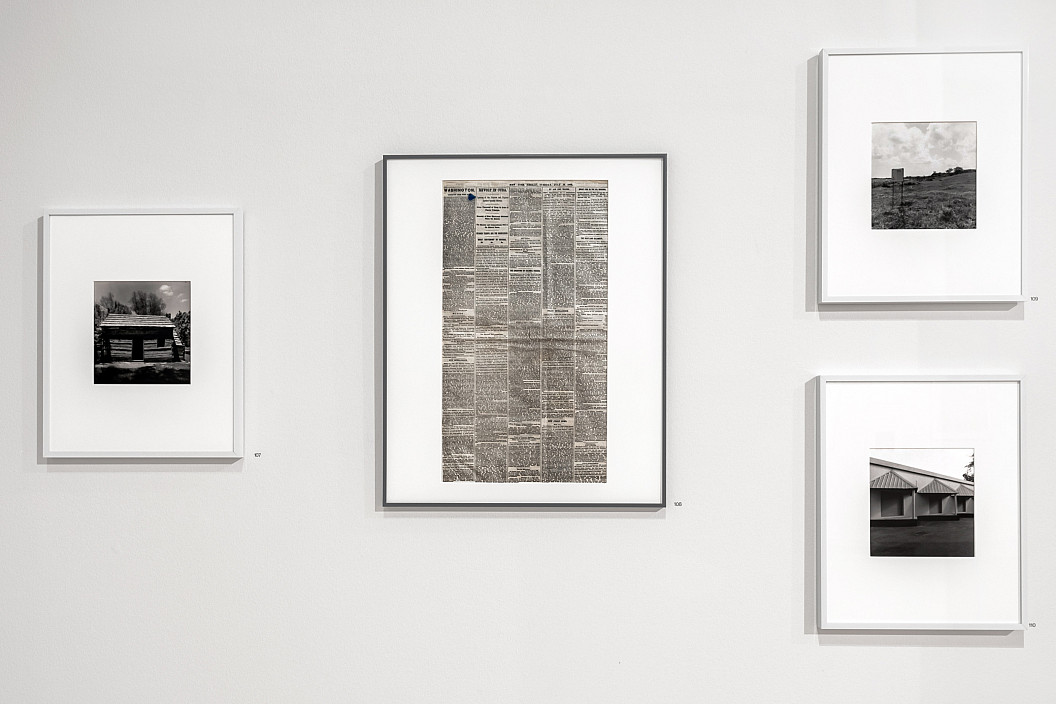 Installation view of A Stirring Song Sung Heroic: African Americans from Slavery to Freedom, 1619 to 1865