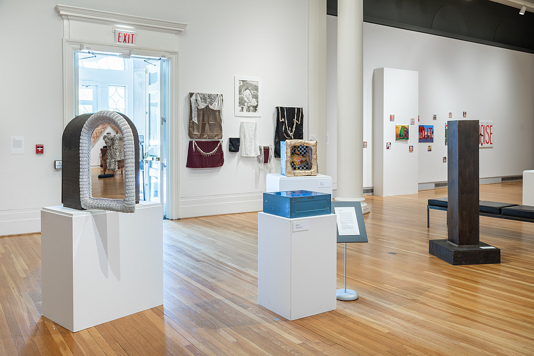 Installation view of Callagh Mays '24's work in ASE 2023.