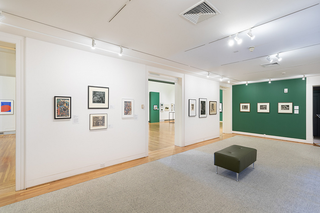 Printmaking | Worldmaking installation view. Photo by Joseph Hu.