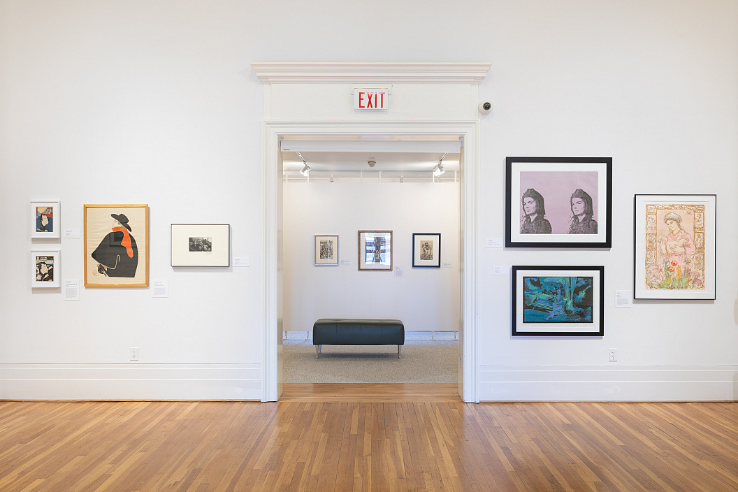 Printmaking | Worldmaking installation view. Photo by Joseph Hu.