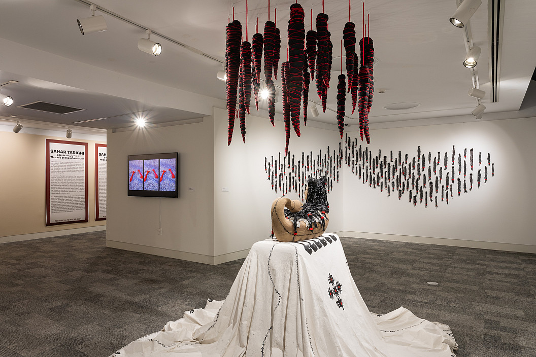 Installation view of 2024 exhibition ?amaran ???????: Threads of Transformation.