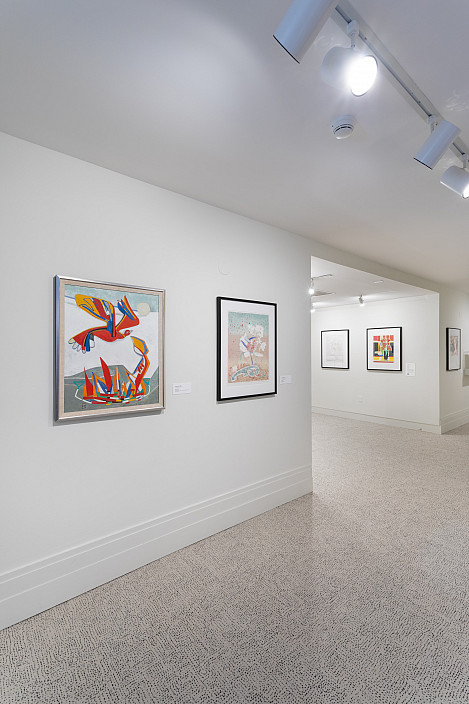 Françoise Gilot: Shaping Freedom Through Abstraction installation view. Photo by Joseph Hu.