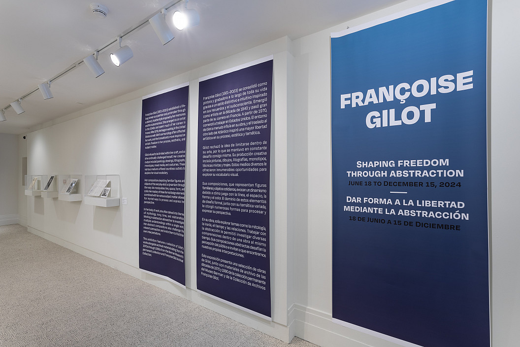 Françoise Gilot: Shaping Freedom Through Abstraction installation view. Photo by Joseph Hu.