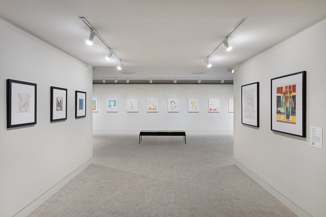 Françoise Gilot: Shaping Freedom Through Abstraction installation view. Photo by Joseph Hu.