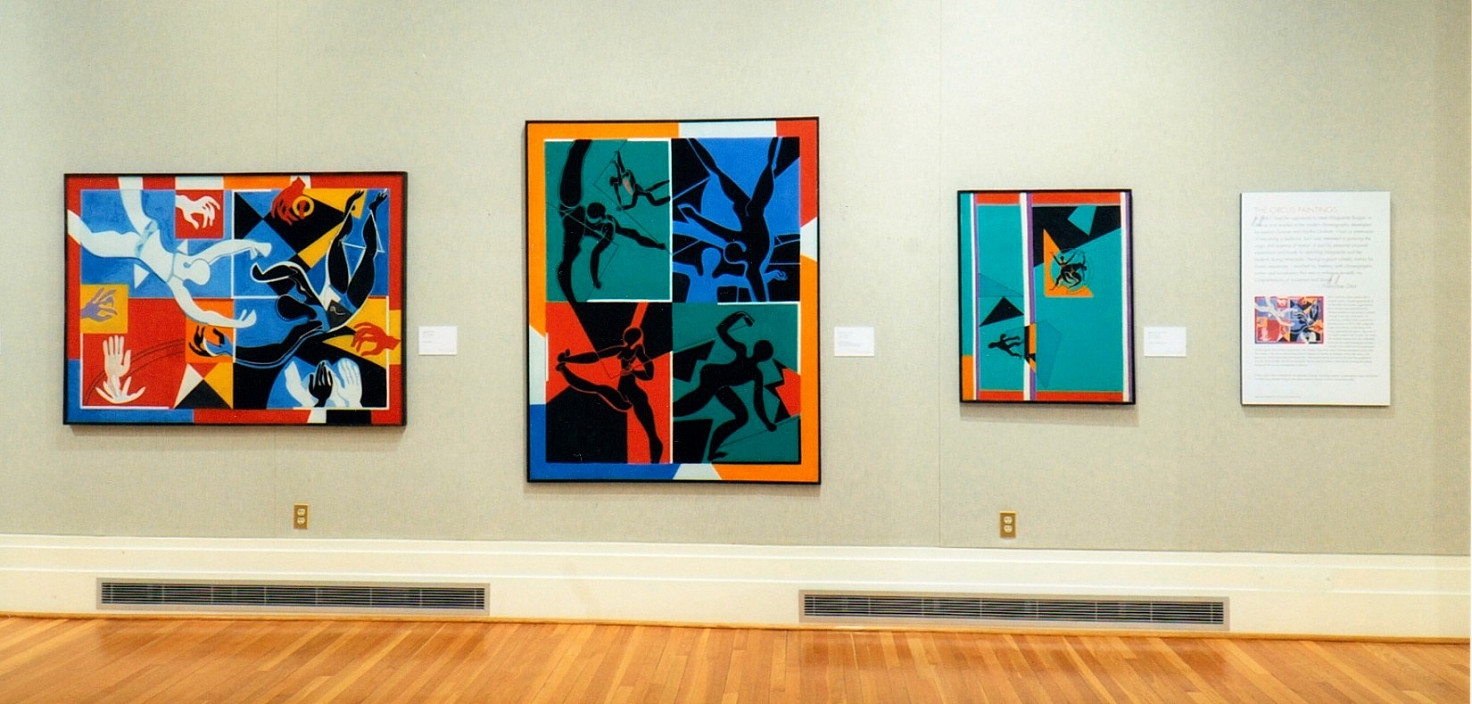 Installation view of Transitions