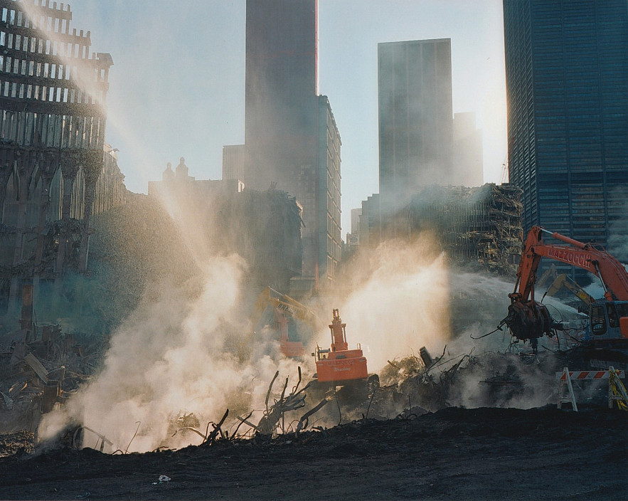 Installation view of Aftermath