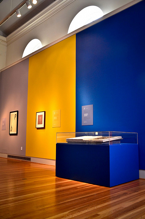 Installation view of A to Z: Highlighting the Berman Collection