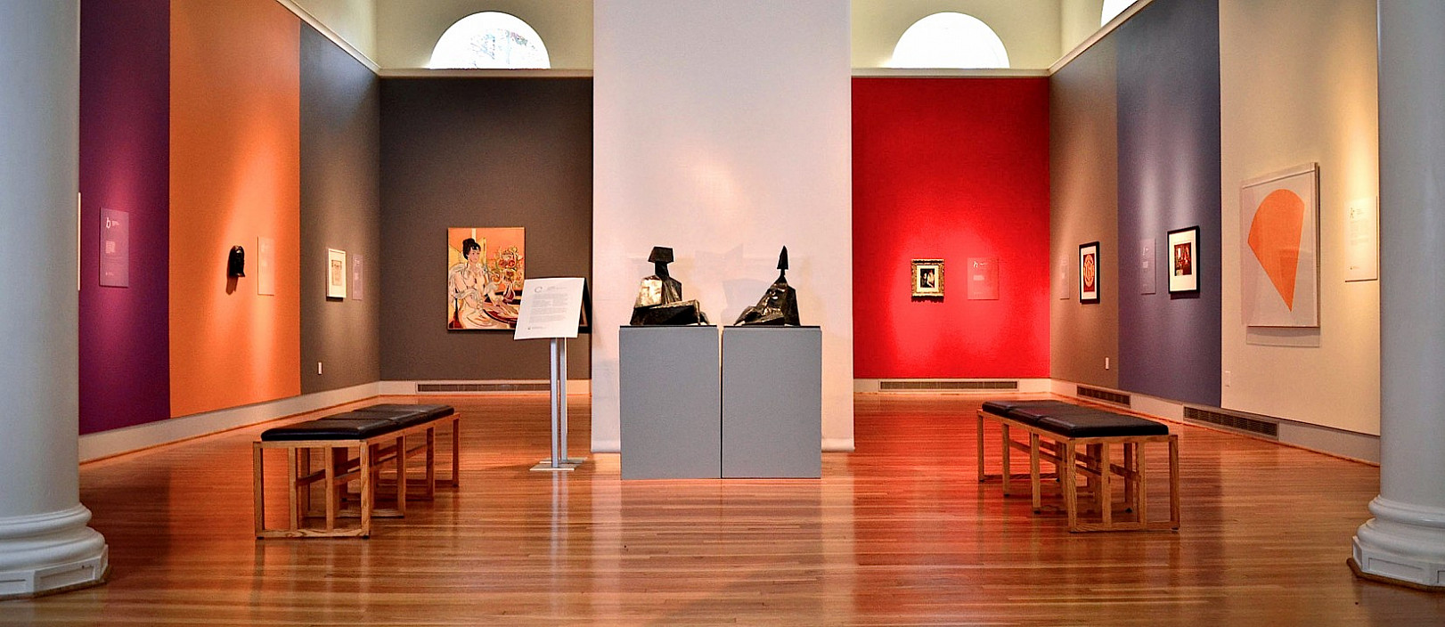 Installation view of A to Z: Highlighting the Berman Collection