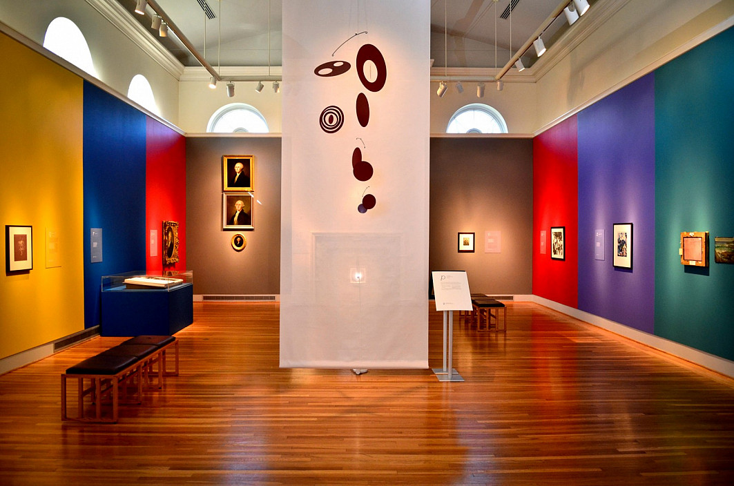 Installation view of A to Z: Highlighting the Berman Collection